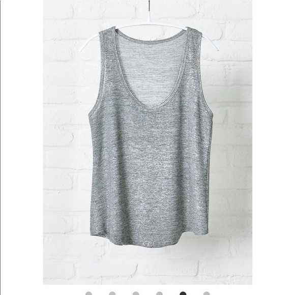 Stella & Dot Tops - Stella & Dot Everybody Metallic Tank